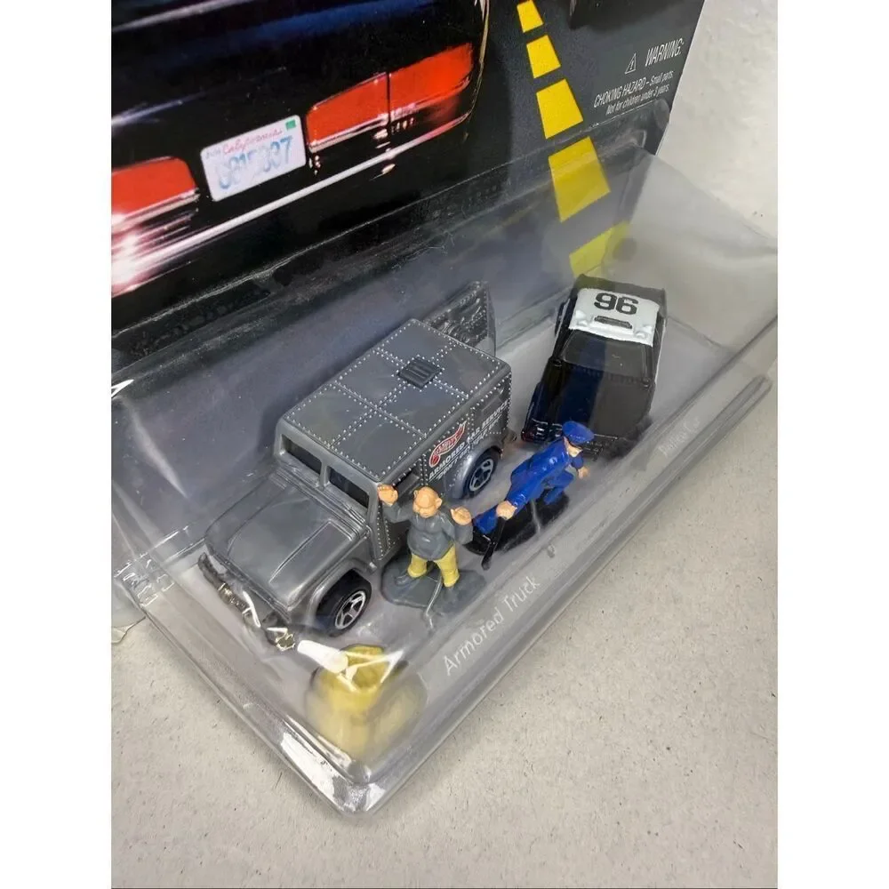 Hot Wheels 1996 Action‎ Pack Police Force Robbery in Progress Set NEW